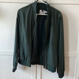Dark green topman bomber jacket